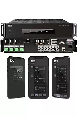 OSD Audio Max8 4-Zones 8-Channels 80W Class D RCA Home Audio Amplifier • $665