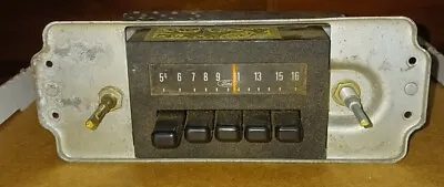 $30 • Buy Vintage Original OEM  Ford Car Chrome Radio Parts Only.