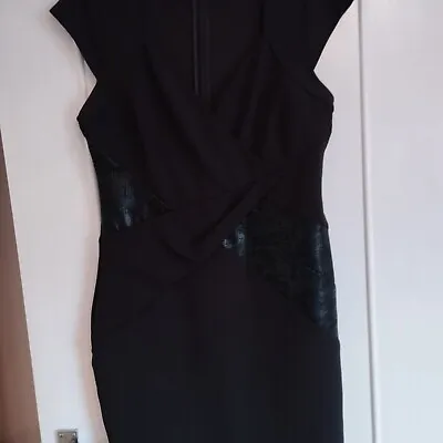 £5.99 • Buy Bnwot Black Lipsy Dress Size 16
