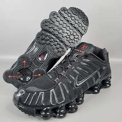 Nike Shox TL Metallic Hematite Triple Black Shoes Sneakers AV3595-002 Men's 13  • $325