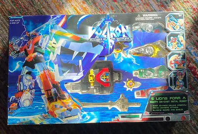Voltron Defender Of The Universe Set. Trendmasters 1997. Open Box.  Nice ! • $375