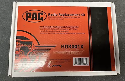 PAC HDK001X Radio Replacement Interface For 1998-2013 Harley-Davidson Motorcy... • $71.99