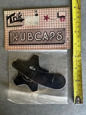 Vintage Old School BMX NOS Trik Systems Hubcaps Sticker Set 1985 • $15