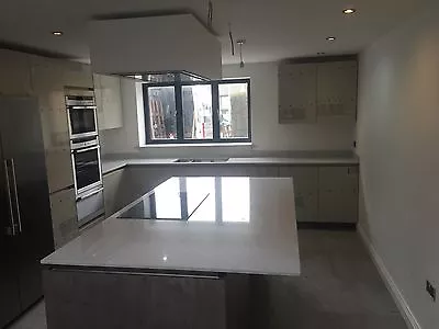 Silestone Quartz White Mirror Work Tops Worktops  Bianco Stellar  • £2150