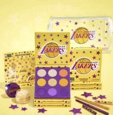 Colourpop X Nba Los Angeles La Lakers Full Collection Pr Set - Limited Edition! • $39.98