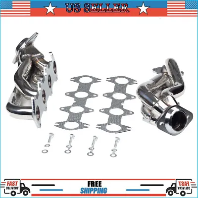 Shorty Manifold Headers For Ford F150 5.4L V8 2004 2005 2006 2007 2008 2009 2010 • $153.92