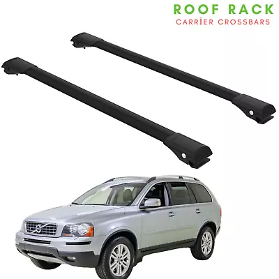 Fits Volvo XC90 2003-2014 Roof Rack Cross Bars Car Lugagge Bar Black • $129.99