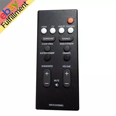 Audio Speaker Soundbar Remote Control For YAMAHA YAS-106 ATS-1060 YAS-107 FSR78 • $19.35