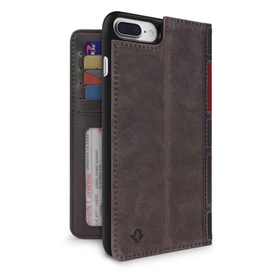 $69.95 • Buy Twelve South IPhone 7+ 8+ 6+ 6s Plus BookBook Cover/Wallet/Stand Leather Case BW