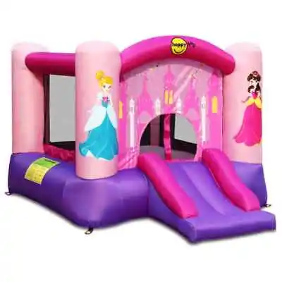 £186.19 • Buy Princess Bouncy Castle With Slide Kids Inflatable Jumper Garden Outdoor Party