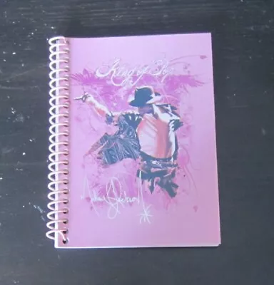 Michael Jackson NOTEBOOK Lined Paper 80 Sheets BRAVADO Official KING OF POP • $14.57
