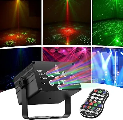 Pattern Laser Projector Stage Light LED RGB DJ Disco KTV Party Show Lighting • £15.90