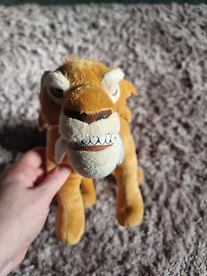 Ice Age Sabre Tooth Tiger Diego Plush Soft Toy • £10