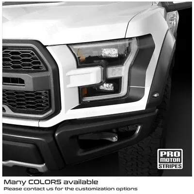 Ford F-150 2017-2020 Headlight Accent Decals For F150 LX XLT Lariat Raptor • $29.40