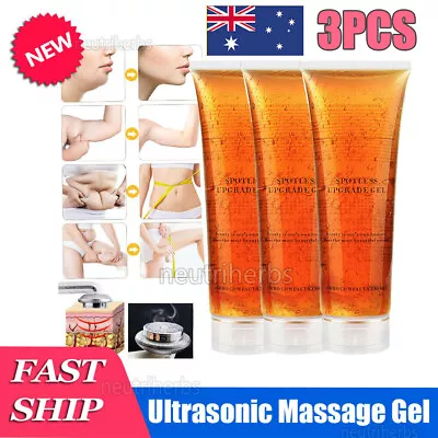$30.94 • Buy 3X 300g Body Slimming Gel Fat Burn Massage Cream Ultrasound Machine Cavitation