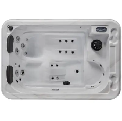 Hot Tub Spa 2 3 Person Pool 26 Power Jets LED Lighting Out Indoor Luxury Tub Spa • $5290