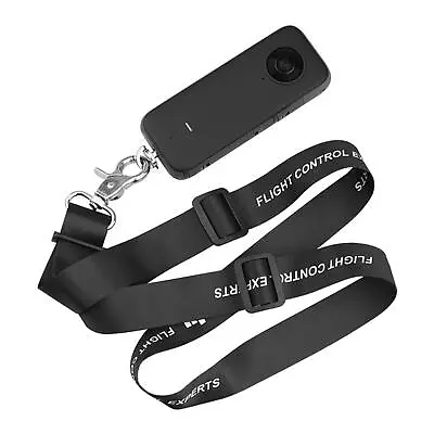 Camera Lanyard Neck Strap Black • £7