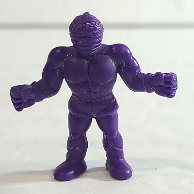 80's M.U.S.C.L.E. Men Kinnikuman Dark Purple 2  Mr America Figure #144 Mattel • $4.65