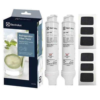 Genuine WHE7074SA Fridge Water Filter And Air Filter Set ACC208 EHE6899BA • $179.95