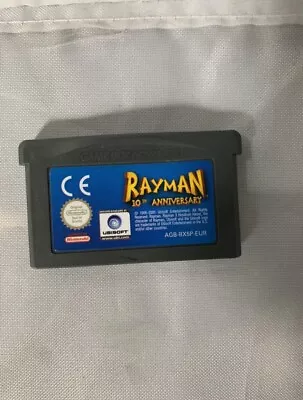 RAYMAN 10TH ANNIVERSARY [GENUINE] Nintendo Video Game Boy Advance Cartridge • £7.99