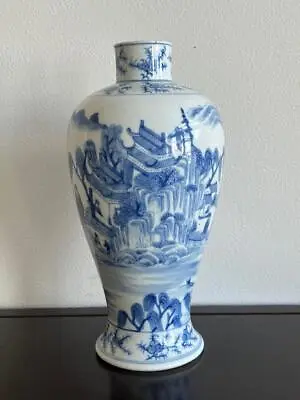 Chinese Qing Dynasty Kangxi Age Vase / H 31.5[cm] Bowl Ming Pot Plate • £1251.04
