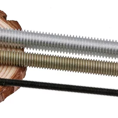 £2.47 • Buy M2,2.5,3,4,5,6,8,10mm Zinc Plated Fully Threaded Rod/Bar/Studding/Allthread