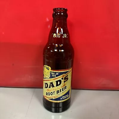 Dad’s Root Beer Big Jr 10 Oz ACL Bottled In Iron Mountain Mich. 1949 • $8.99