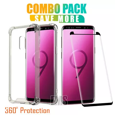 For Samsung Galaxy S22 S20 S21 FE Ultra S8 S9 Plus Clear Case Heavy Duty Cover • $9.99