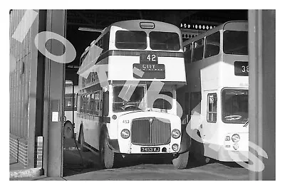Bus Photograph SHEFFIELD C.T. 7453 WJ [453] '75 • £1.25
