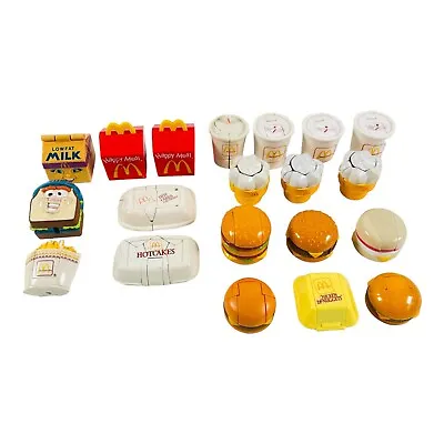 McDonalds Changeables Lot Of 20pcs Happy Meal Toys Chicken Tenders Cheeseburgers • $125.96