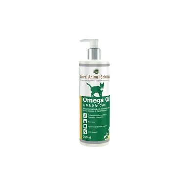 Natural Animal Solutions Omega Oil 3 6 & 9 For Cats - 200mL • $25.63