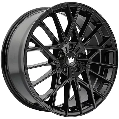 Mazzi 378 Jinx 18x8 5x112 +40mm Gloss Black Wheel Rim 18  Inch • $169.99