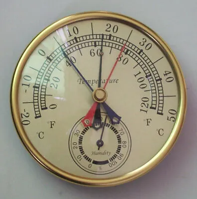 Max Min Thermometer Humidity Meter Indoor Outdoor Garden Greenhouse 12/413/3 New • £11.59