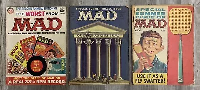 Mad Magazine 1960’s Lot Of 3 • $29.90