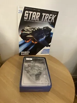 Star Trek Eaglemoss Space Ship And Magazine Unopened # 28 Marquis Raider  • £9.99