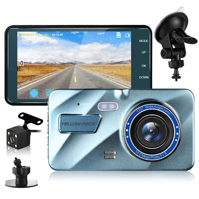 $89.29 • Buy HD 1080P Car Dash Camera Front And Rear Video DVR Recorder Night Vision Dual Cam
