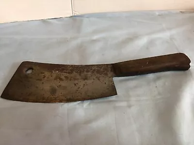 VINTAGE Foster Bros Meat Cleaver Butcher Knife 2190 #F54 • $99.94