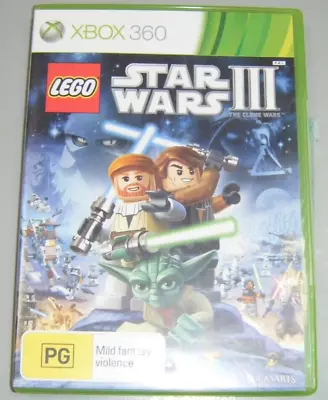 Xbox 360 Game - LEGO Star Wars III: The Clone Wars • $29.99