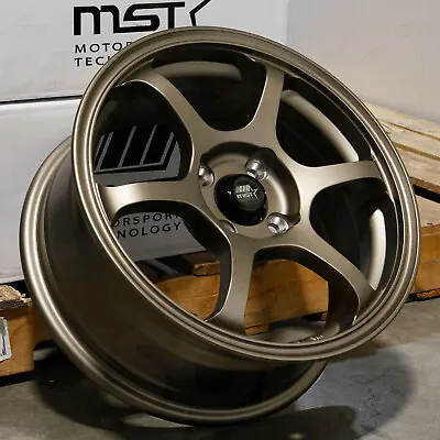 16x7 Matte Bronze Wheels MST MT40 5x114.3 38 (Set Of 4)  73.1 • $568.80