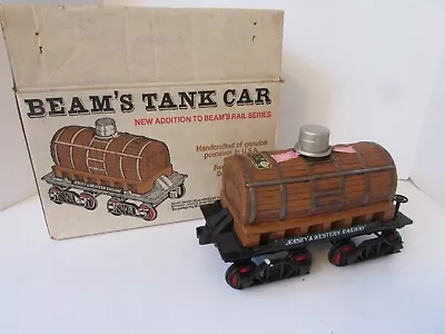 Vtg Beams Tank Car Regal China Liquor Decanter Jersey & Western Railway 1983  • $39.95