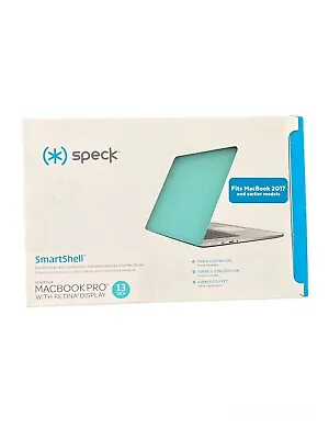 Speck SmartShell Transparent Case Macbook Pro Retina 13 Inch Mykonos Blue • $20
