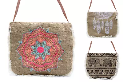 £8.49 • Buy Hippy Boho Fringe Handbags - Student / Festival Shoulder Bags - 9 Designs