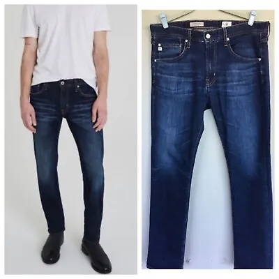 Adriano Goldschmied The Matchbox Jeans 34X33 Slim Straight AG Stretch USA • $44.97