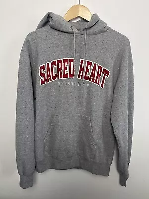 Men’s Grey Champion Sacred Heart University Hoodie Size M • £10