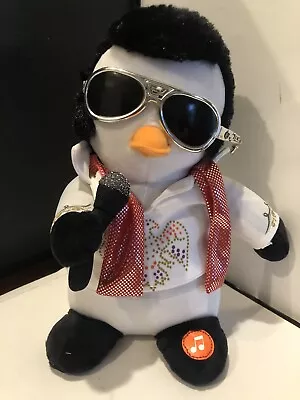 RARE Elvis Presley Musical Penguin With Mic - Does Not Play - RB • $22