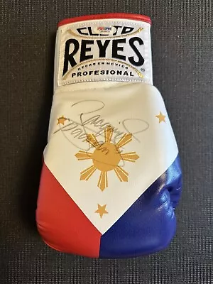 Manny Pacquiao Autograph Philippine Flag Reyes Glove PSA Authenticated ￼ • $325