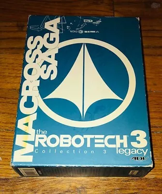 Robotech Collection Legacy 3 Macross Saga Box Set Anime ADV DVD • $7.99