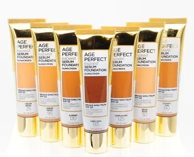 L'Oreal Age Perfect Radiant Serum Foundation Sunscreen YOU PICK! (1.0oz) • $7.99