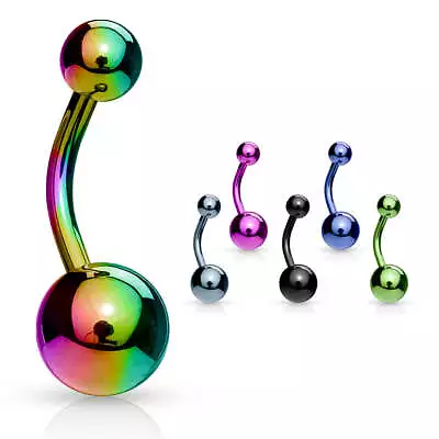 Classique Belly Bars With Titanium Plating • $14.99