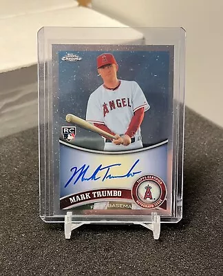 Mark Trumbo 2011 Topps Chrome 178 Los Angeles Angels Rookie Autograph • $4.45